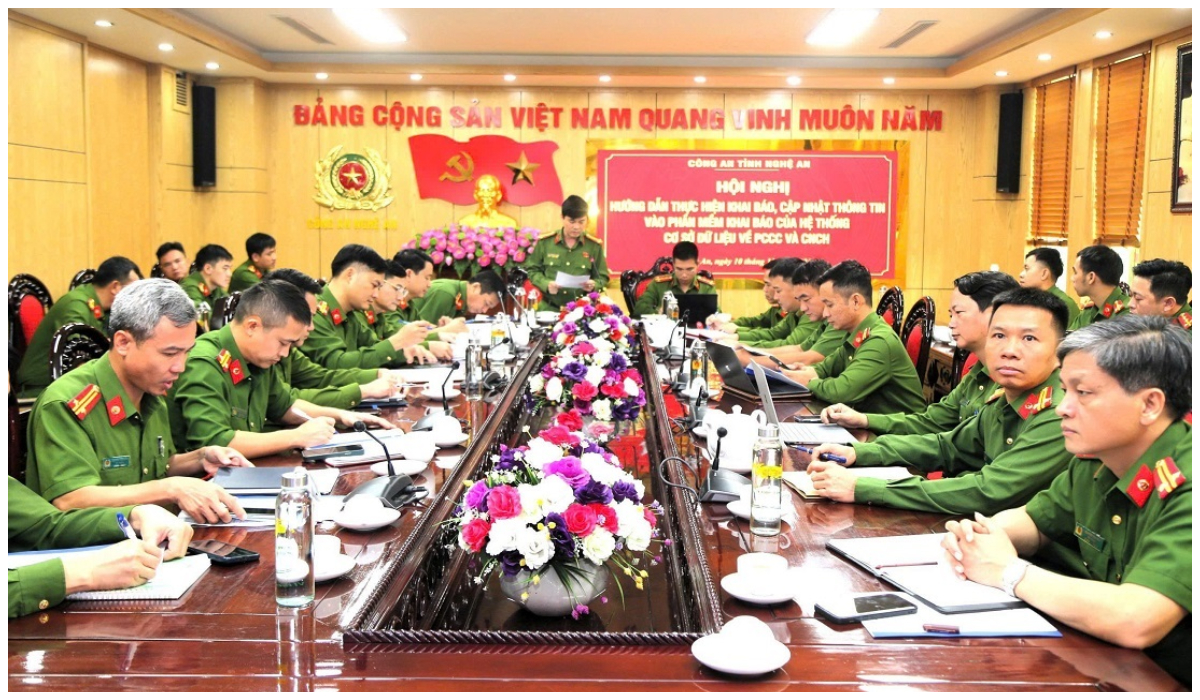 Hướng dẫn thực hiện khai báo, cập nhật thông tin vào phần mềm khai báo của hệ thống cơ sở dữ liệu về PCCC và CNCH