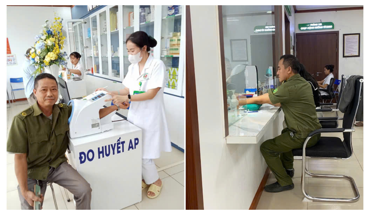 Chăm lo sức khỏe cho lực lượng bảo vệ an ninh, trật tự ở cơ sở