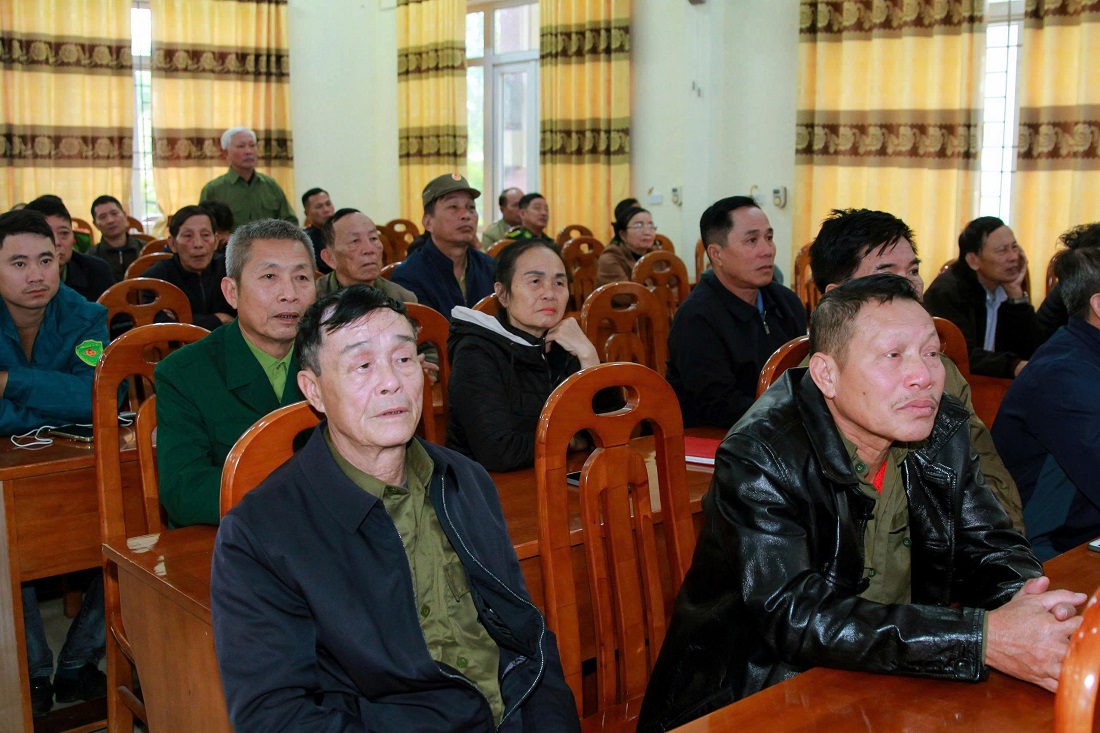 Hội nghị có sự tham gia của đông đảo người dân trên địa bàn phường Cửa Lò