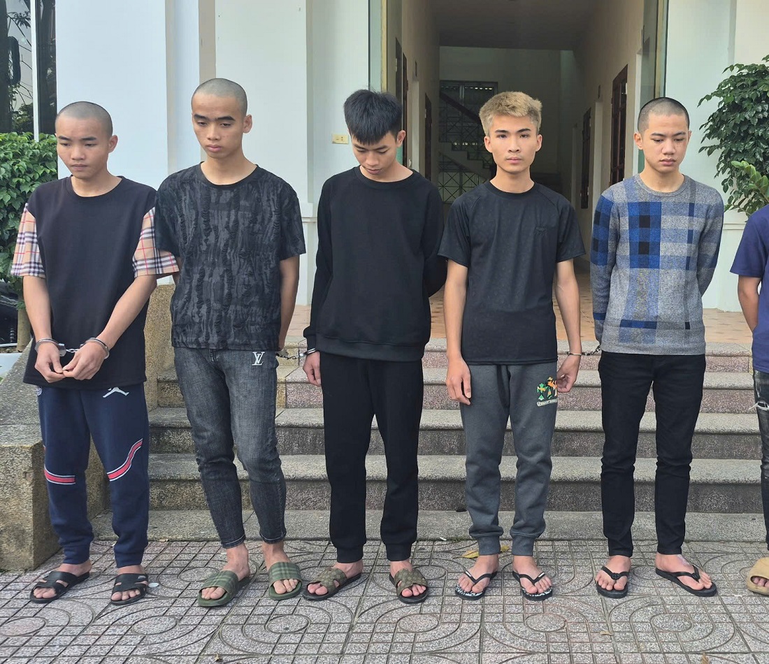 Các đối tượng bị triệu tập, bắt giữ