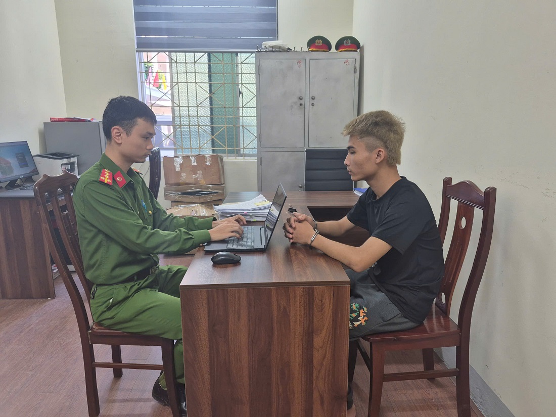 Cơ quan Công an làm việc với đối tượng cầm đầu Trương Hoàng Hiệp