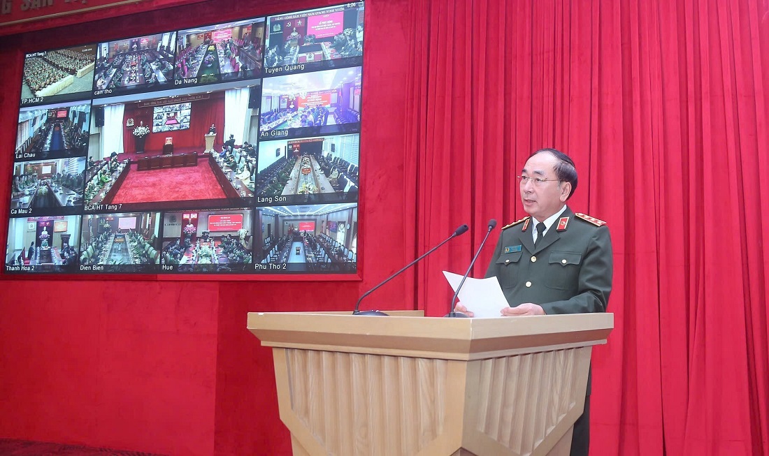 Thứ trưởng Trần Quốc Tỏ phát biểu tại buổi lễ