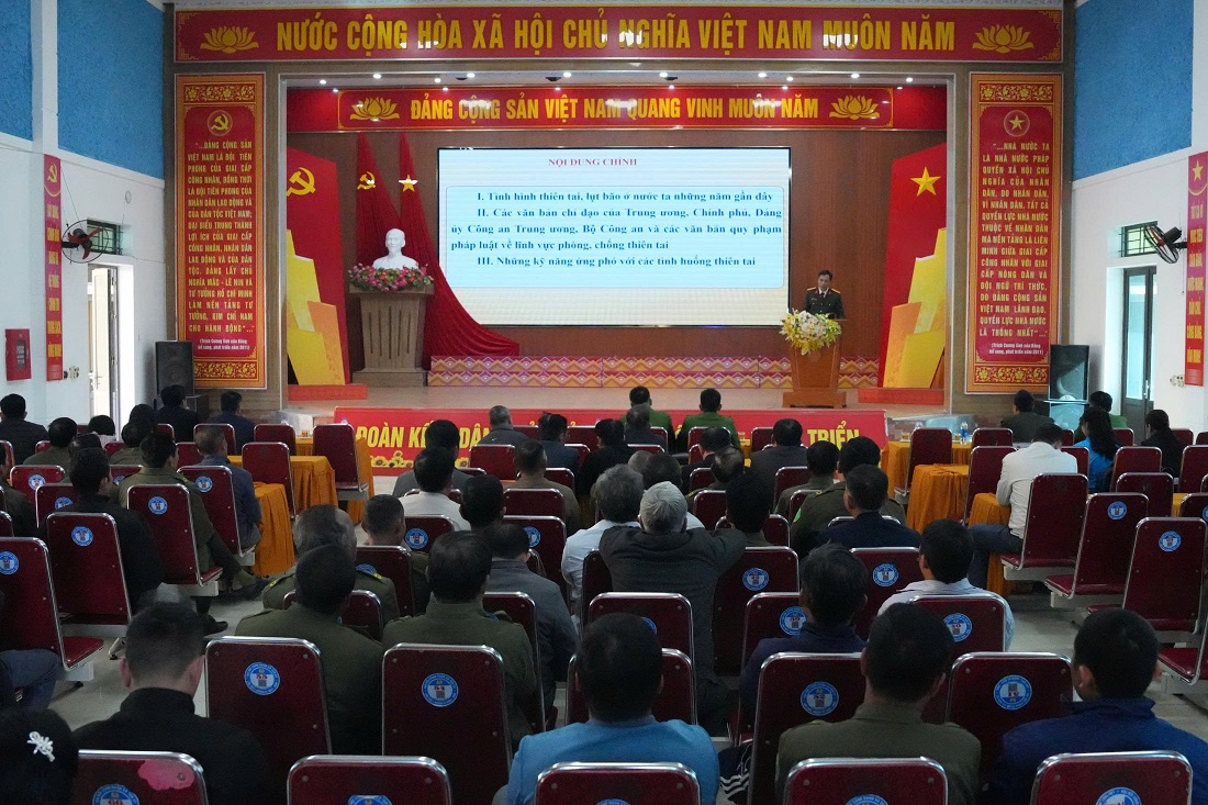 Hội nghị có sự tham gia của đông đảo người dân trên địa bàn xã Tân Kỳ