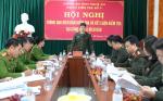 Đồng chí Phó Giám đốc Công an tỉnh kết luận kiểm tra tại Công an 02 xã: Bích Hào và Hạnh Lâm