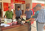 Công an xã Xuân Lâm tuyên truyền, vận động thu hồi vũ khí, vật liệu nổ, công cụ hỗ trợ
