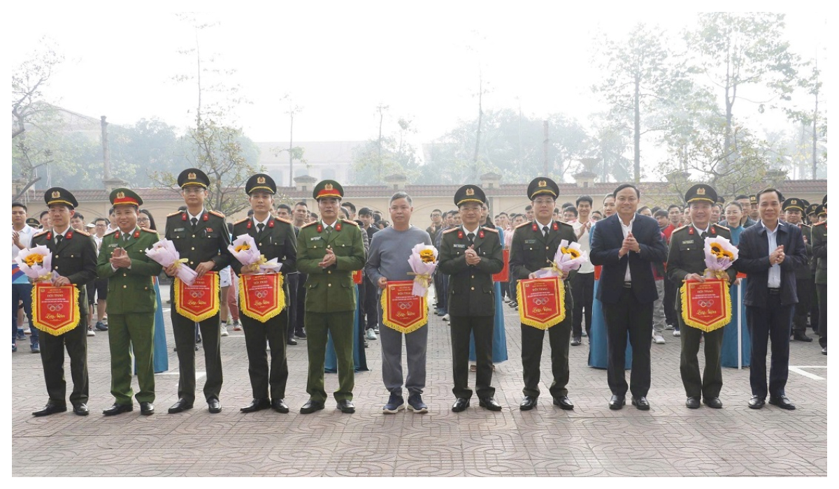 Khai mạc Hội thao kỷ niệm 80 năm Ngày truyền thống lực lượng Tham mưu Công an nhân dân