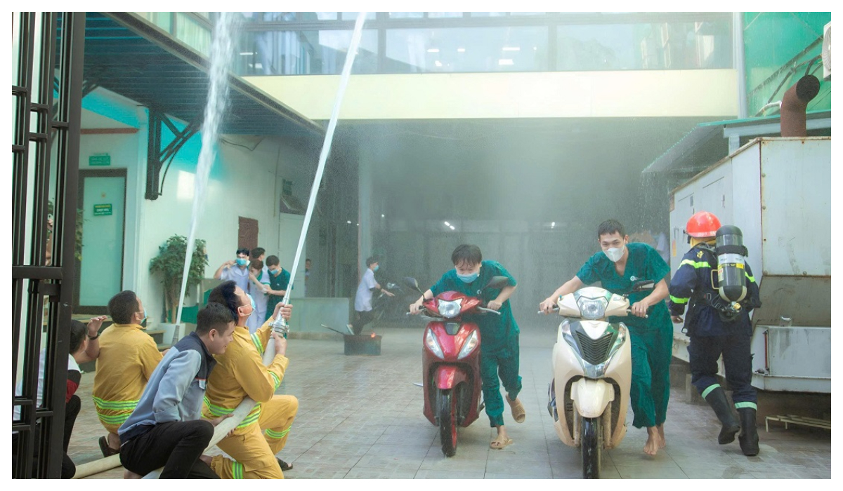 Tăng cường hướng dẫn công tác PCCC tại các cơ sở y tế