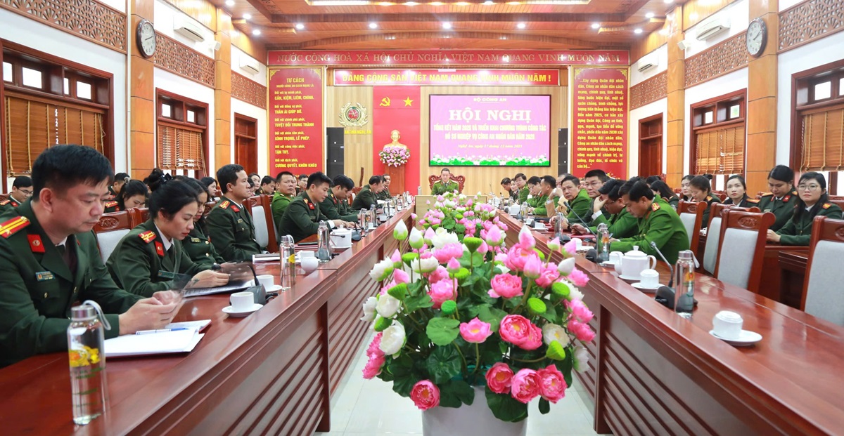 Triển khai chương trình công tác hồ sơ nghiệp vụ Công an nhân dân năm 2026