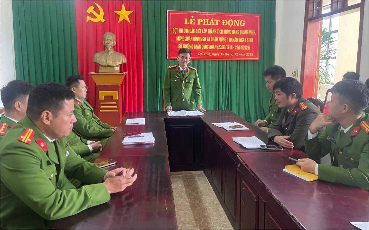 Phát động phong trào thi đua đặc biệt mừng Đảng, mừng Xuân và kỷ niệm 110 năm Ngày sinh Bộ trưởng Trần Quốc Hoàn