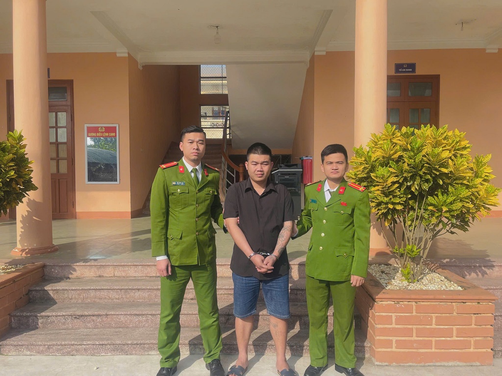 Công an xã Tam Hợp bắt giữ thành công đối tượng truy nã