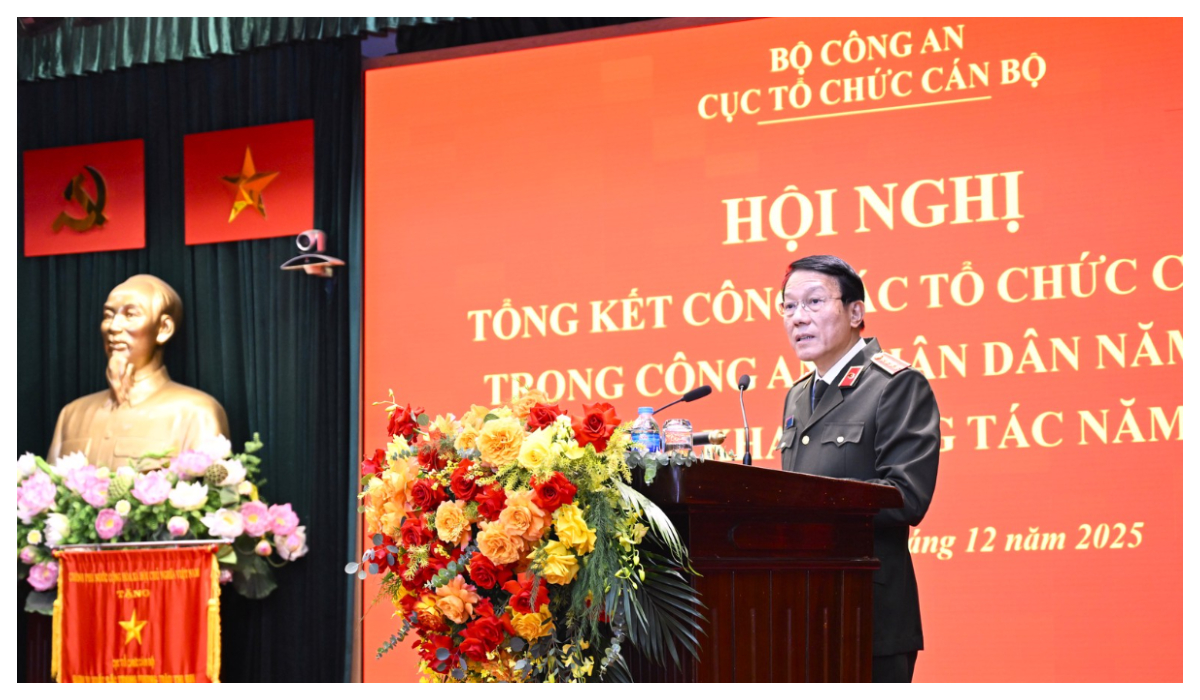 Đưa công tác cán bộ thật sự trở thành đòn bẩy góp phần đạt mục tiêu cao của công tác Công an trong giai đoạn cách mạng mới