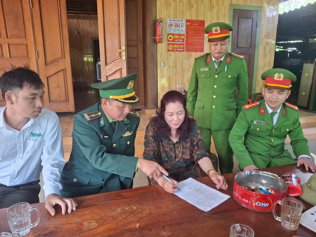 Công an xã Anh Sơn đẩy mạnh tuyên truyền, xử lý vi phạm săn bắt chim trời và động vật hoang dã