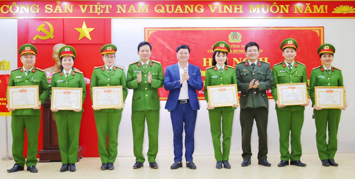 Công an xã Hưng Nguyên phát động phong trào thi đua cải cách hành chính năm 2026