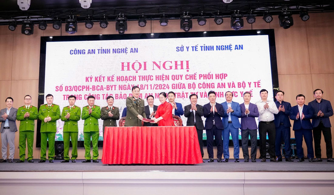 Tăng cường phối hợp bảo đảm an ninh y tế, vì sức khỏe Nhân dân