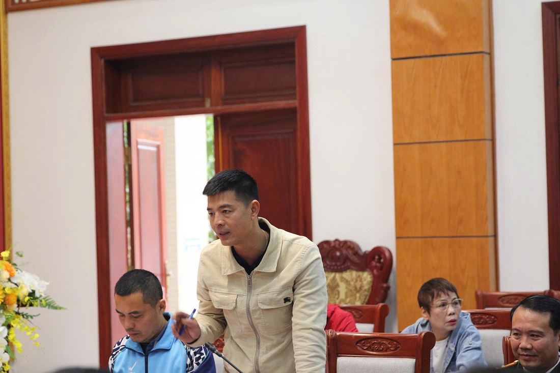 Một số ý kiến phát biểu tại cuộc họp