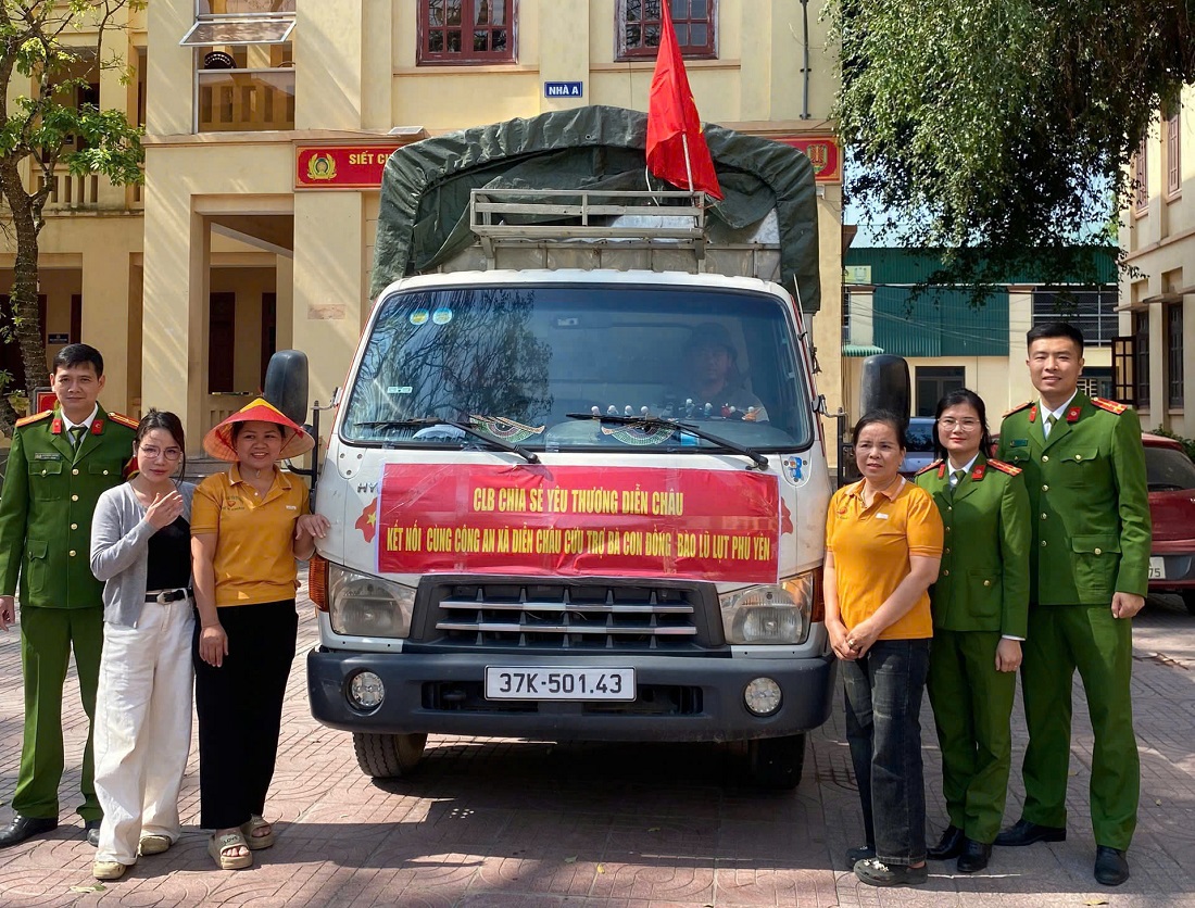 Chuyến thiện nguyện nhằm hỗ trợ người dân chịu thiệt hại nặng nề do mưa lũ