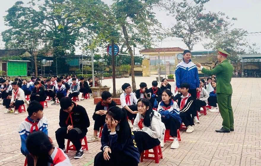 Nội dung tuyên truyền được lồng ghép qua các tình huống