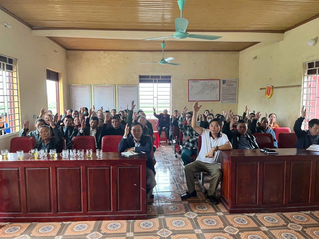 Diễn đàn “Công an lắng nghe ý kiến Nhân dân” tại xã Yên Trung đã huy động toàn dân tham gia phòng, chống tội phạm