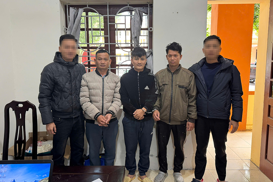 Các đối tượng tại Cơ quan Công an