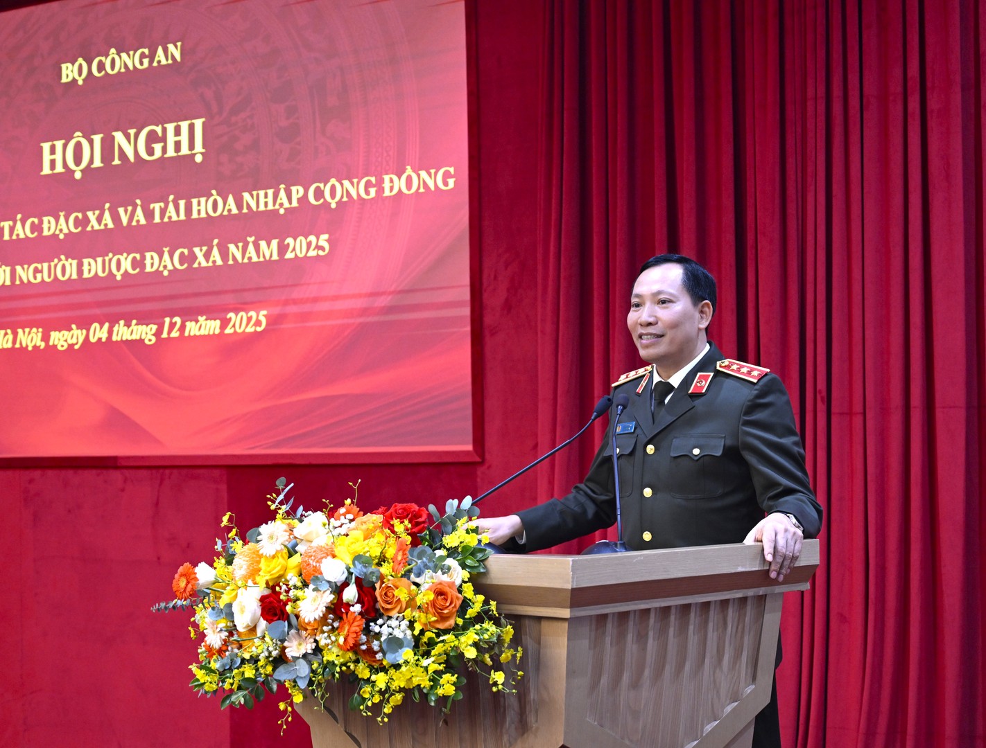 Thứ trưởng Lê Văn Tuyến phát biểu tại Hội nghị