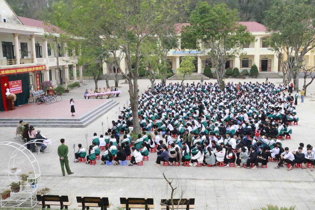 Toàn cảnh buổi tuyên truyền