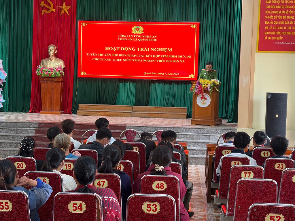 Hoạt động trải nghiệm giúp các em nhận diện những hành vi vi phạm pháp luật