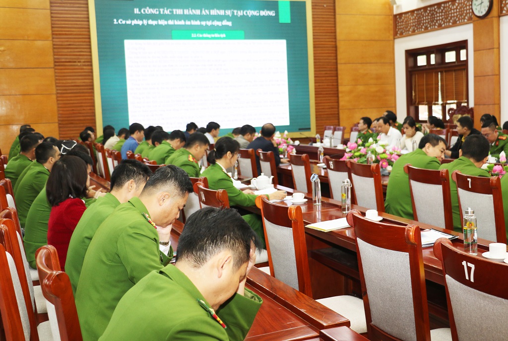 Các đại biểu tham dự tập huấn