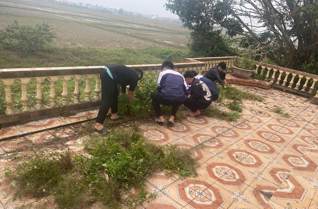 Tham gia dọn dẹp vệ sinh môi trường