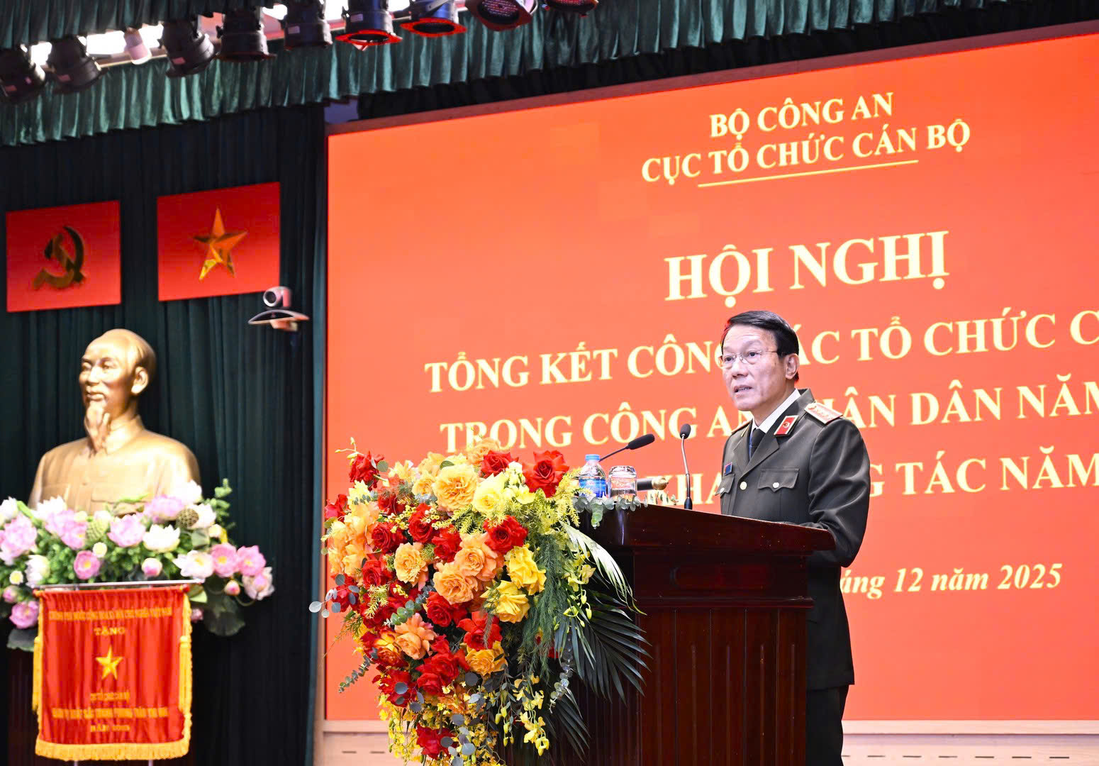 Đại tướng Lương Tam Quang, Bộ trưởng Bộ Công an phát biểu chỉ đạo tại Hội nghị