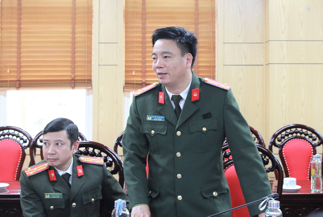 Đại diện Lãnh đạo các phòng phát biểu