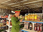 Công an xã Bắc Lý kiểm tra an toàn thực phẩm và phòng cháy, chữa cháy dịp Tết Nguyên đán