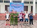 Công an xã Vân Tụ tổ chức các hoạt động thể thao chào mừng thành công Đại hội đại biểu toàn quốc lần thứ XIV của Đảng