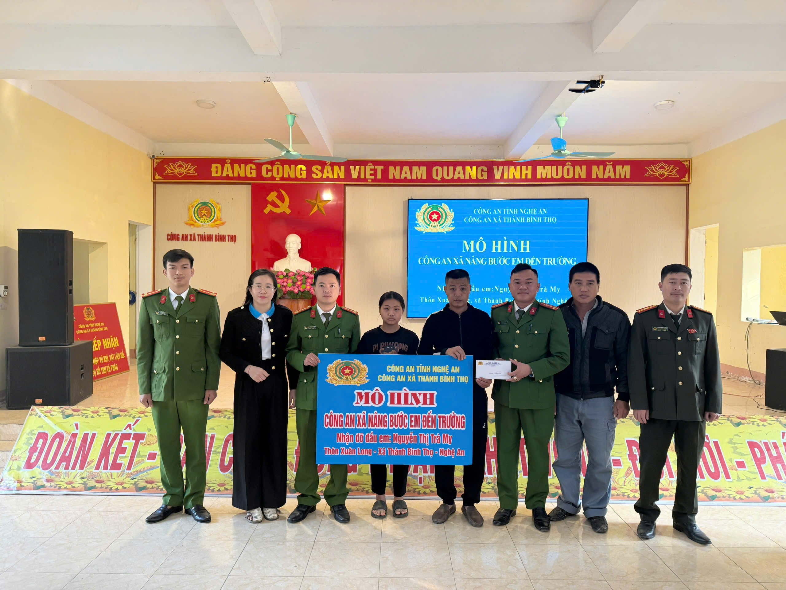 Công an xã Thành Bình Thọ ra mắt mô hình 