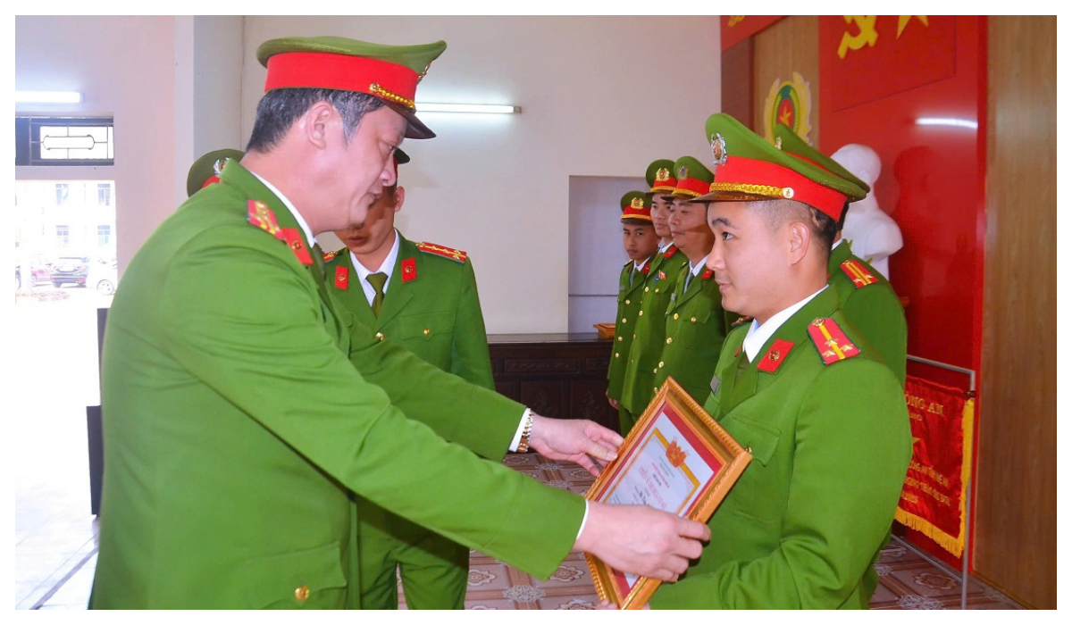 Công an xã Nghĩa Lâm triển khai công tác năm 2026