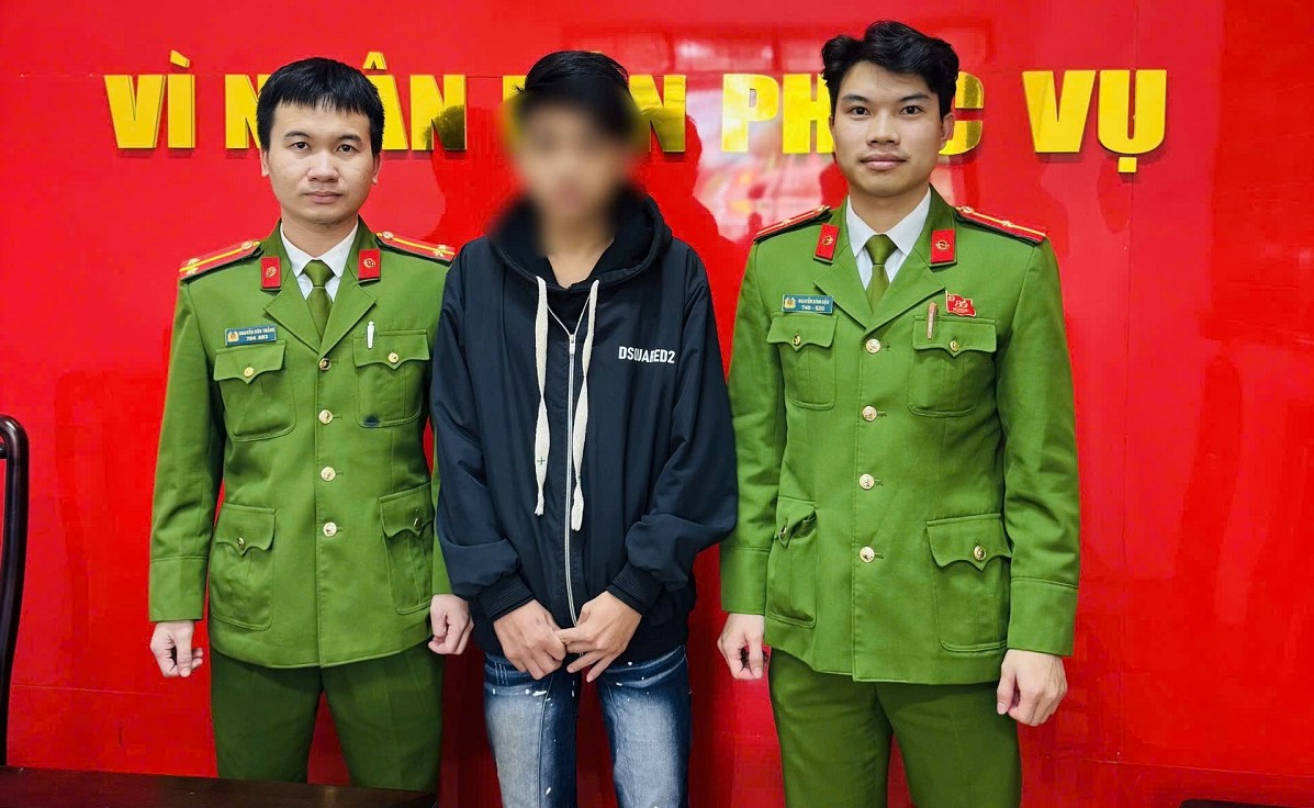 Công an xã Tương Dương bắt giữ đối tượng trộm xe máy