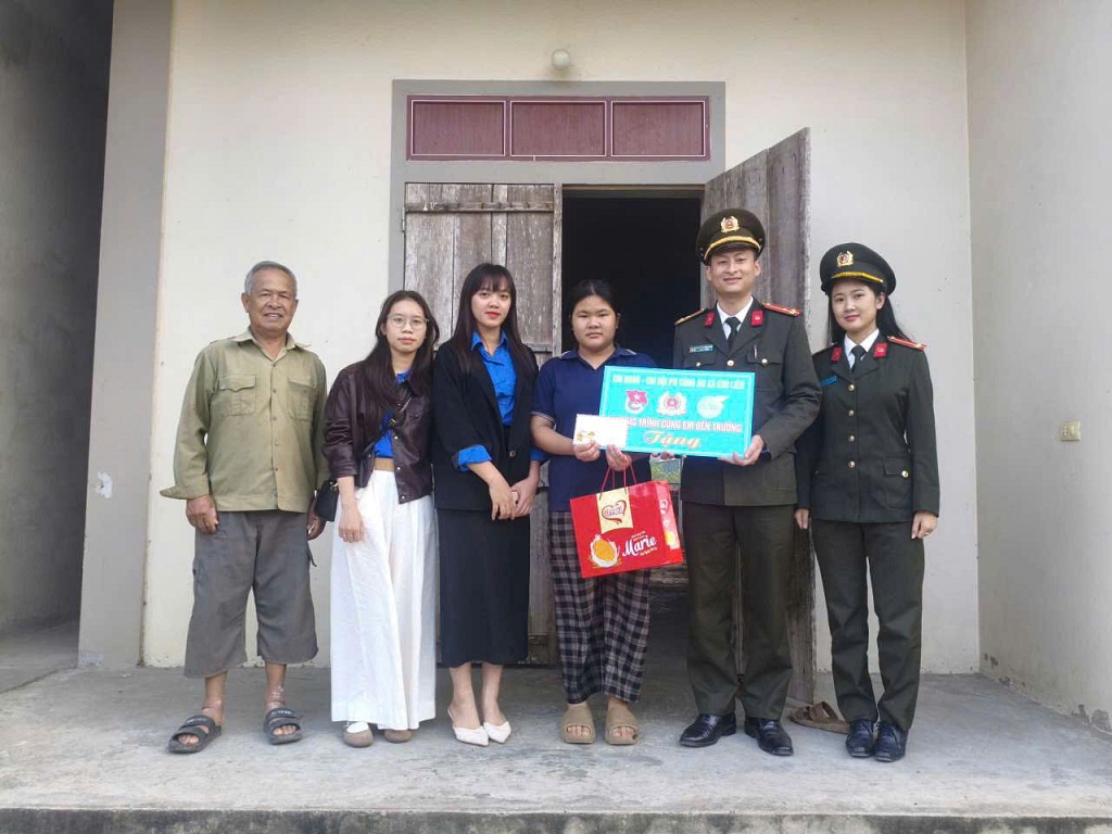 Công an xã Kim Liên với chương trình 