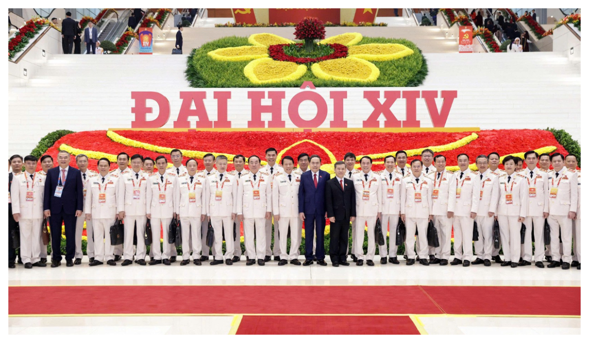 Đoàn đại biểu Đảng bộ Công an Trung ương dự Đại hội XIV của Đảng