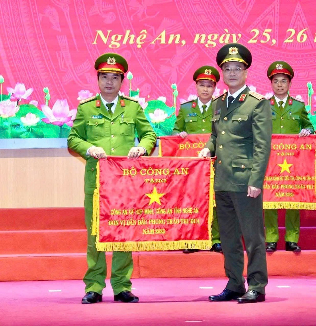 Công an xã Hợp Minh tổ chức Hội nghị triển khai công tác năm 2026