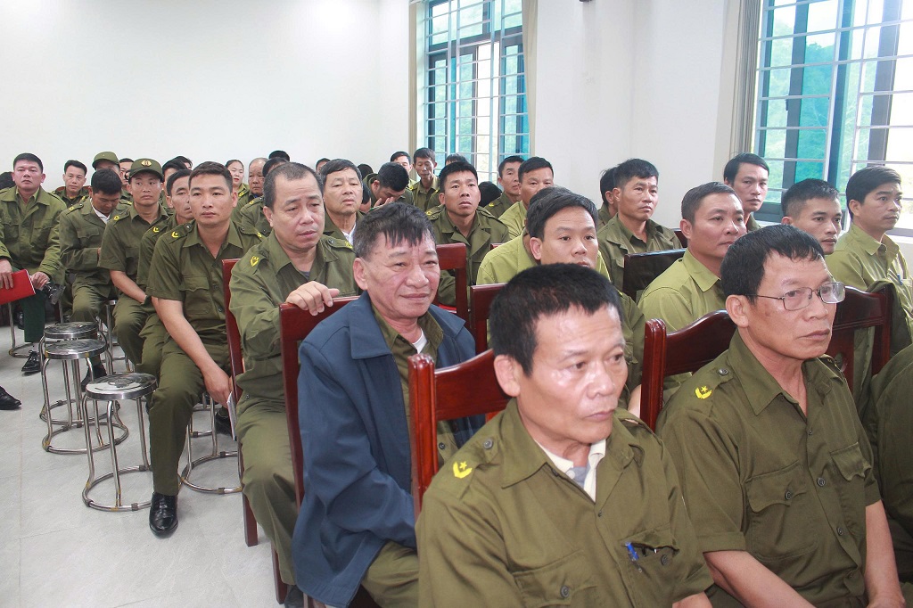 Công an xã Quỳ Hợp tổ chức Hội nghị tổng kết công tác của lực lượng tham gia bảo vệ an ninh, trật tự ở cơ sở