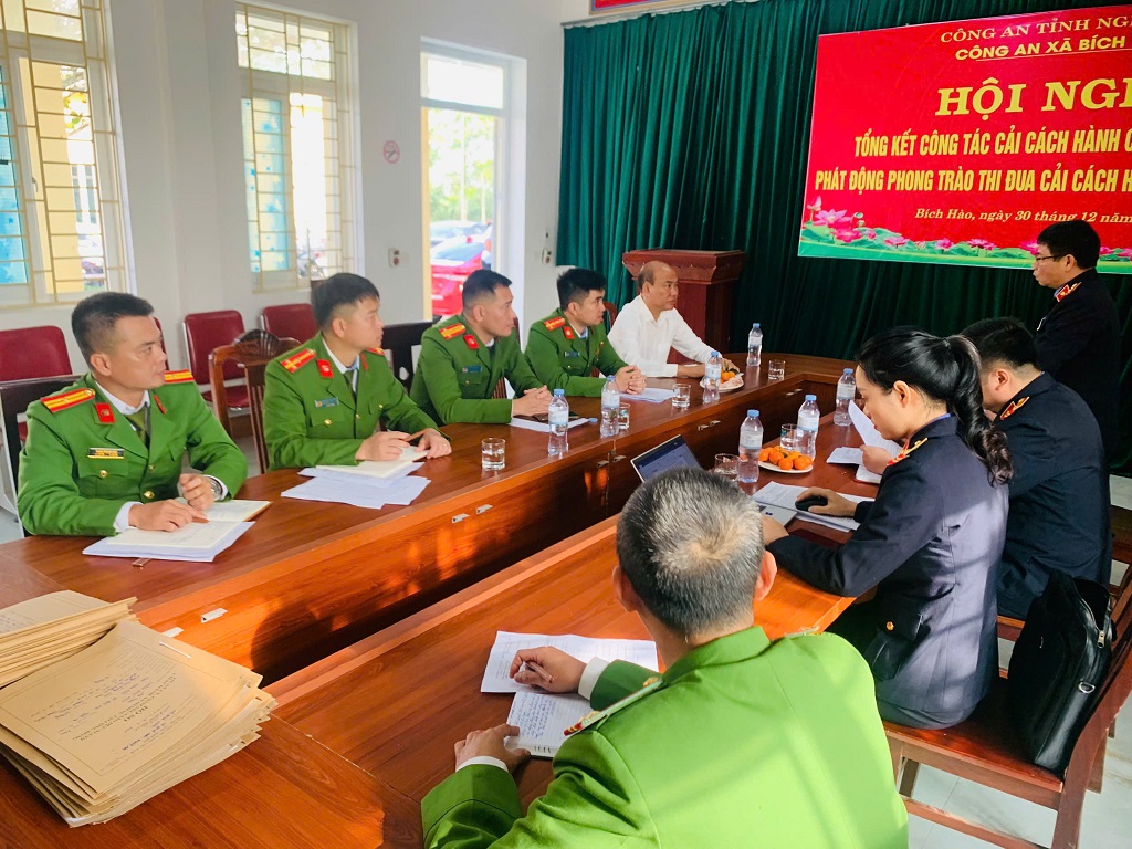 Viện Kiểm sát Nhân dân khu vực 5, tỉnh Nghệ An kiểm sát công tác thi hành án hình sự tại xã Bích Hào