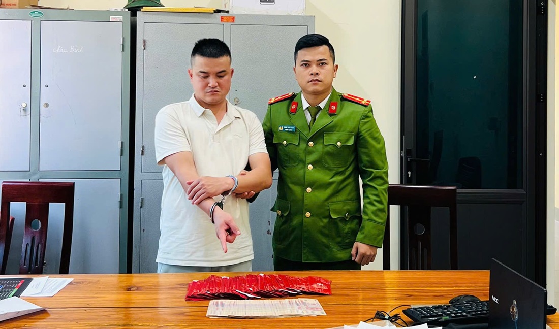 Bắt đối tượng trộm cắp tiền của đoàn thiện nguyện sau 02 giờ tiếp nhận tin báo