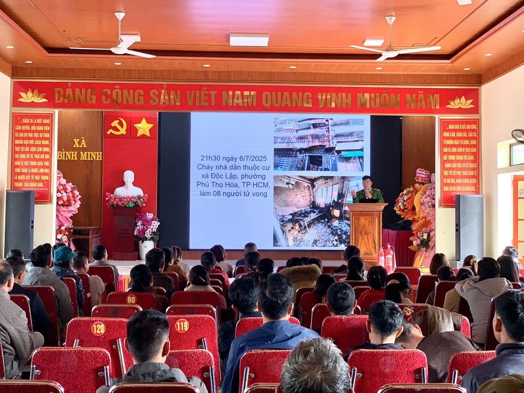 Tập huấn PCCC & CNCH cho hộ kinh doanh