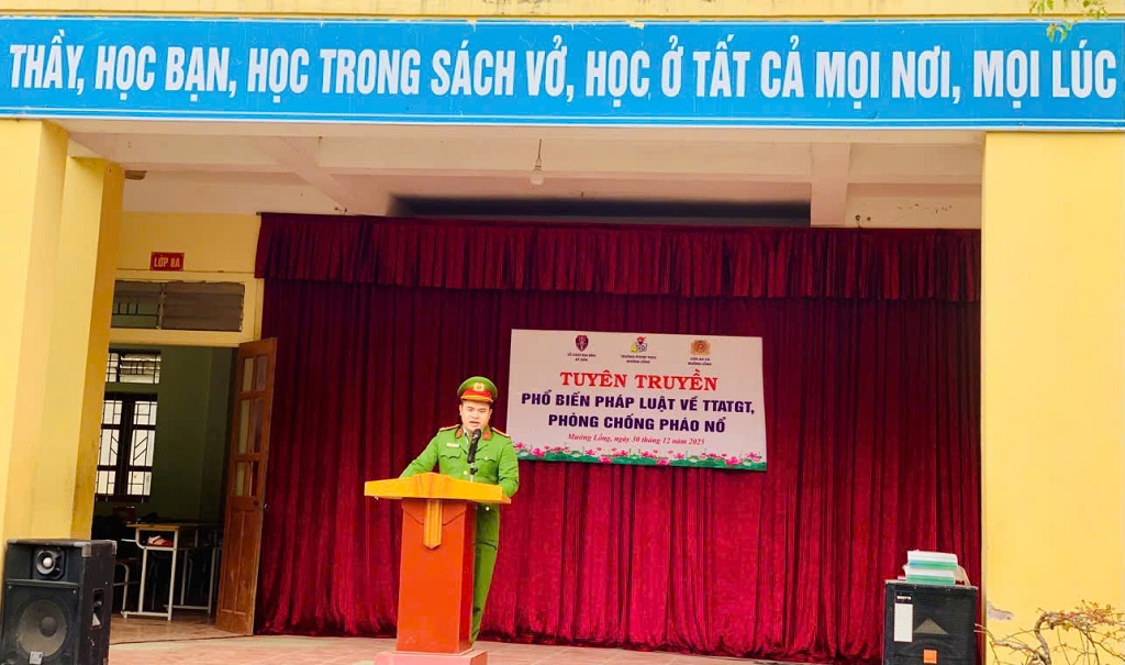 Buổi tuyên truyền với hình thức trực quan dễ hiểu, dễ nhớ