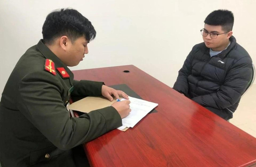 Đối tượng Nguyễn Văn Linh tại cơ quan điều tra