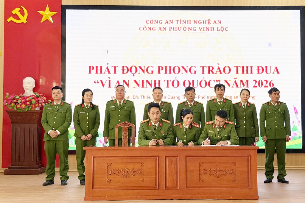 Ký kết giao ước thi đua 