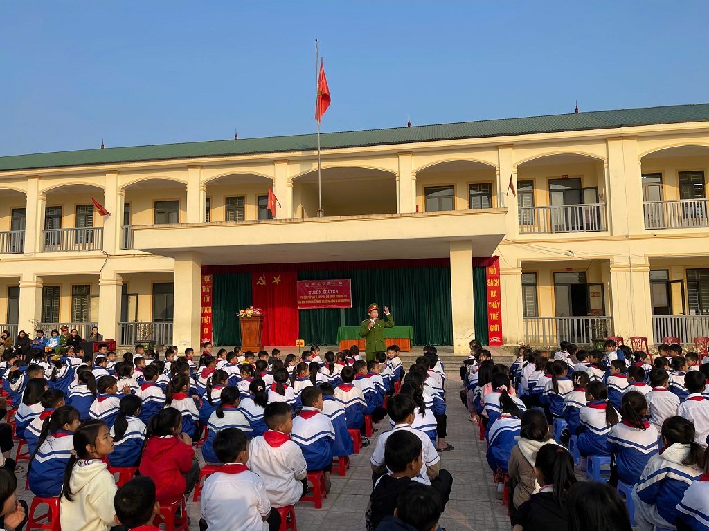 Toàn cảnh buổi tuyên truyền