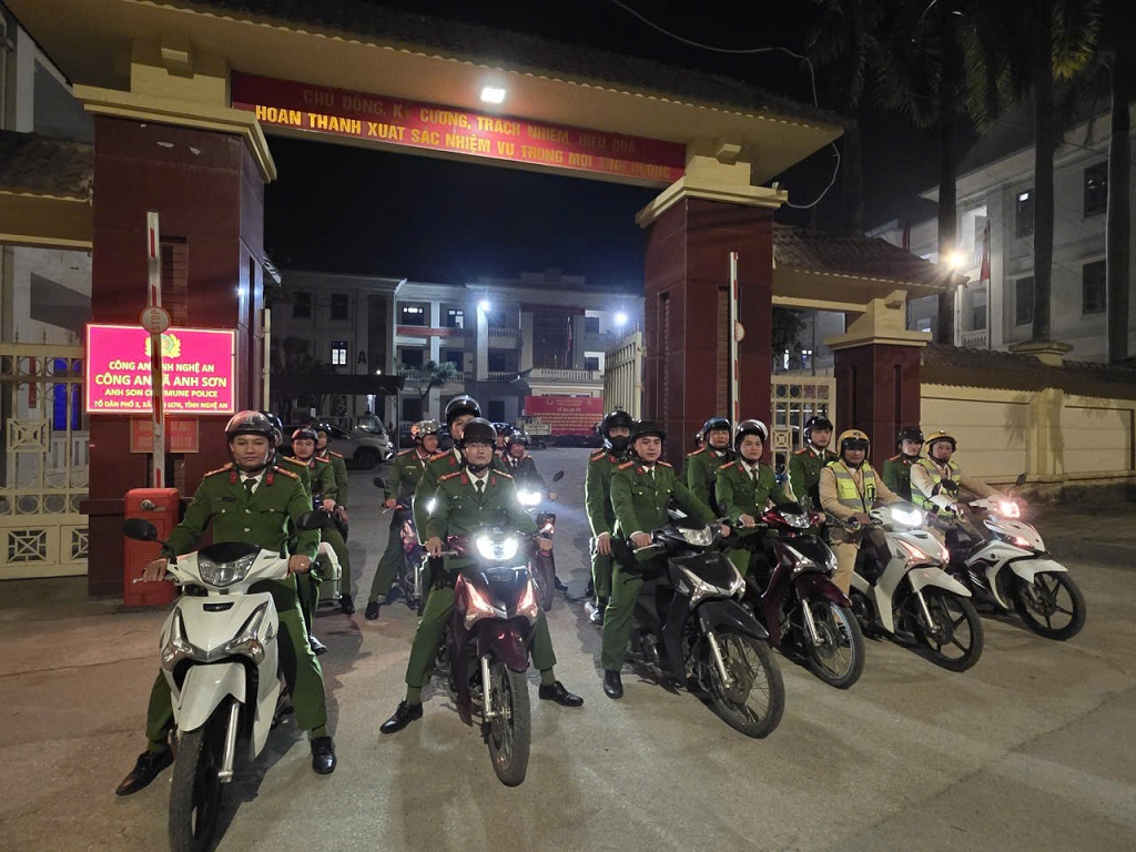 Tổ tuần tra ra quân bảo đảm ANTT