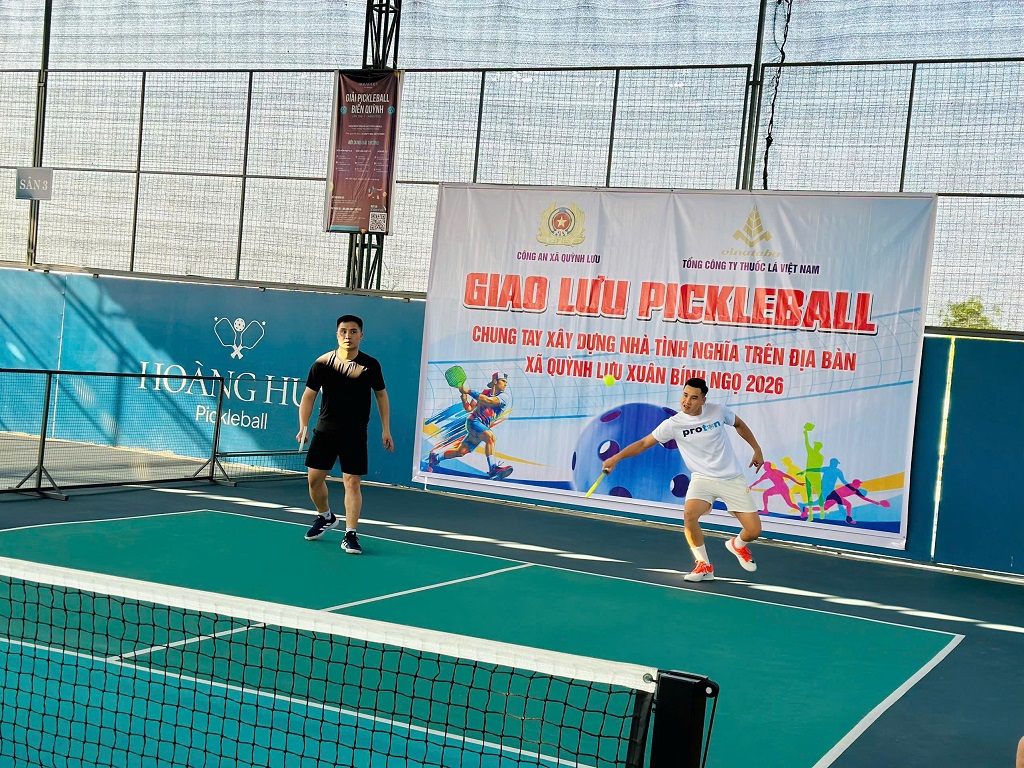 Giải đấu diễn ra sôi nổi