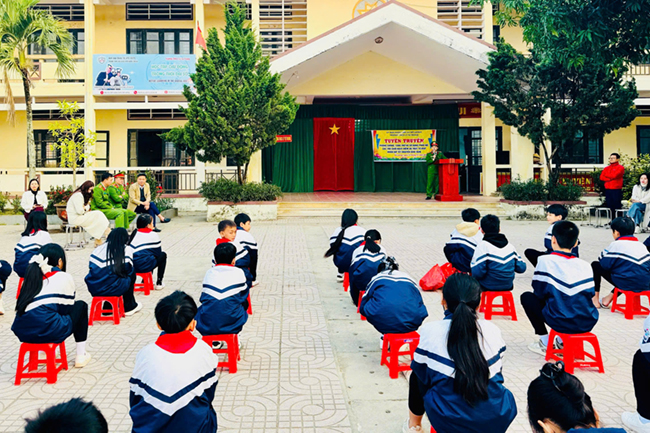 Toàn cảnh buổi tuyên truyền