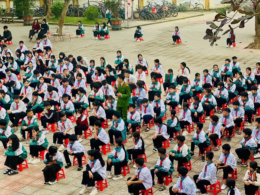 Buổi tuyên truyền diễn ra sôi nổi với nội dung và hình thức đa dạng, phong phú